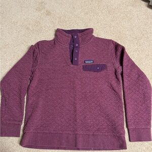 Patagonia Purple Sweatshirt Hoodie